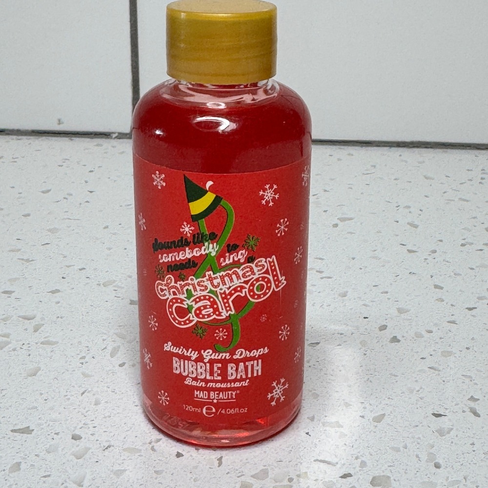 Mad Beauty Elf Gimbels Swirly Gum Drops Bubble Bath 120ml Holiday‎ Gift